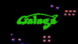 Galaga Nes Game Cover