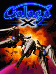 Galaga X Game Cover Animation