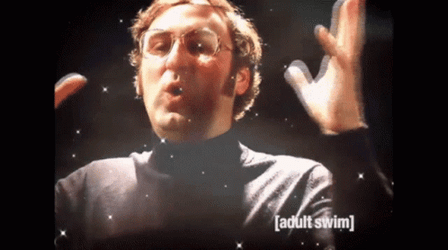 Galaxy Brain Tim And Eric Vintage Show Meme GIF