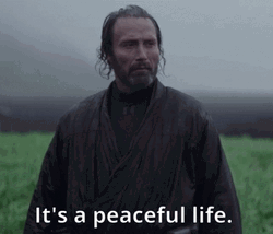 Galen Erso It's A Peaceful Life GIF