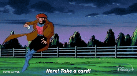 Gambit Take A Card GIF