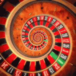 Gambling Trippy Casino Betting Table GIF