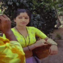 Game Blouses Girl In Yellow GIF