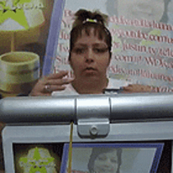 Game Blouses Lady Seated While Dancing GIF