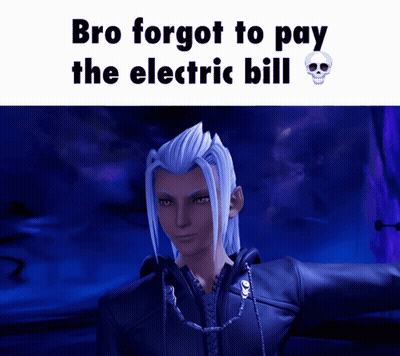 Game Character Bro Forgot To Pay Electric Bill GIF