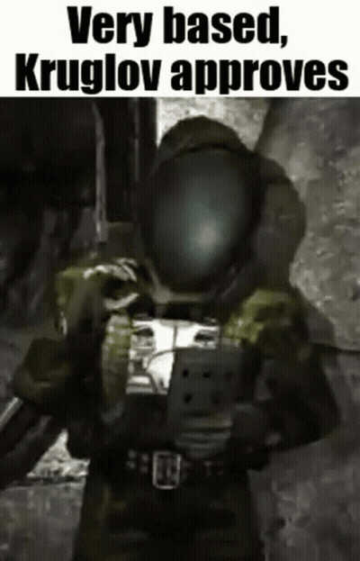 Game Character Holding Gun In Cave GIF
