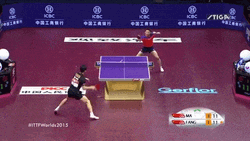 Game Of Accuracy And Passion Table Tennis GIF