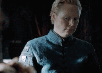 Game Of Thrones Brienne Bombastic Eyes GIF