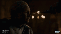 Game Of Thrones Brienne Pointed On By Sword GIF