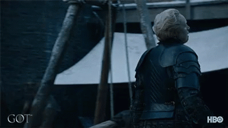 Game Of Thrones Brienne Ready To Fight Tormund GIF