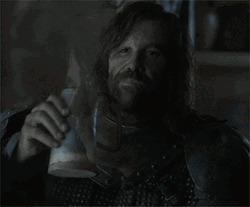 Game Of Thrones Hound Drinking