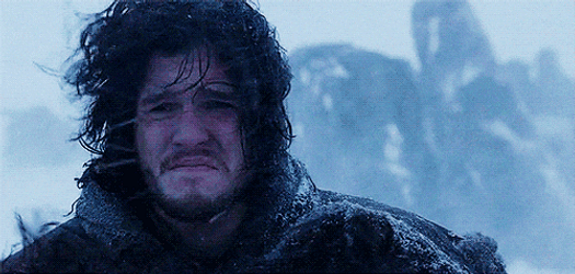 Game Of Thrones Jon Snow Amid Bomb Cyclone GIF