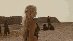 Game Of Thrones Khaleesi Emilia Clarke Gazing GIF