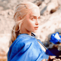 Game Of Thrones Queen Daenerys Eyes Rolled  GIF