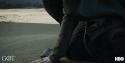 Game Of Thrones Queen Daenerys Targaryen Searching Tracks GIF