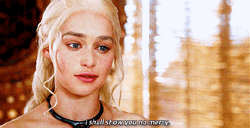 Game Of Thrones Queen Deanerys Reprimanding  GIF