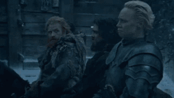 Game Of Thrones Tormund Smiles At Brienne GIF