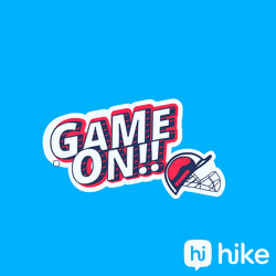 Game On Cricket Bat And Helmet GIF