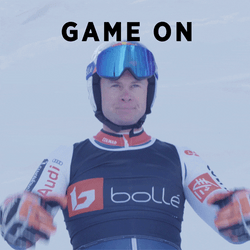 Game On Guy With Bolle Ski Wear GIF