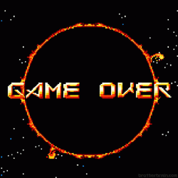 Game Over Ring Fire GIF