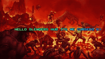 Game Screen Hello Slender Hub Its Me Cursed GIF