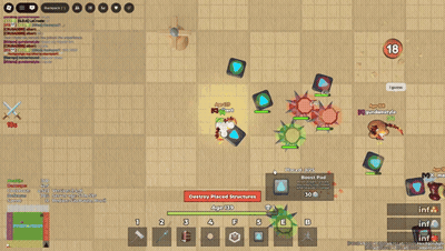 Game Screenshot Saying Warning GIF