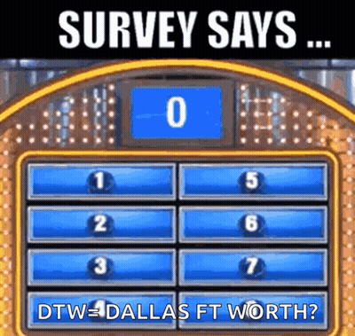 Game Show Survey Says Dallas Ft Worth GIF