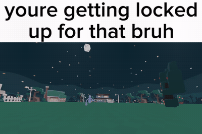 Game Youre Getting Locked Up For That Bruh GIF