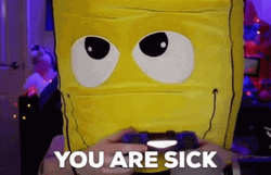 Gameboy Banana Luke You Are Sick GIF