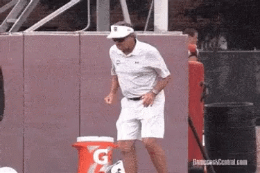 Gamecocks Coach Steve Spurrier Dancing GIF