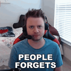 Gamer Boy People Dont Forget GIF