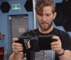Gamer Happy Linus GIF