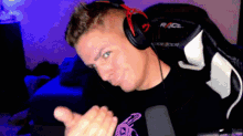 Gamer Headphone Livestream Its Free Real Estate GIF