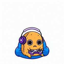 Gamer Nuggets Game Over  GIF
