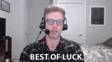 Gamer Saying Best Of Luck