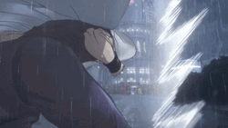 Gamma 1 And Gohan Starting To Fight GIF