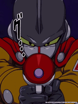 Gamma 1 Blasting Green Enemy GIF