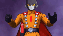 Gamma 1 Fist Punching Dragon Ball Super GIF