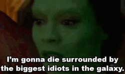 Gamora Im Surrounded By Idiots GIF
