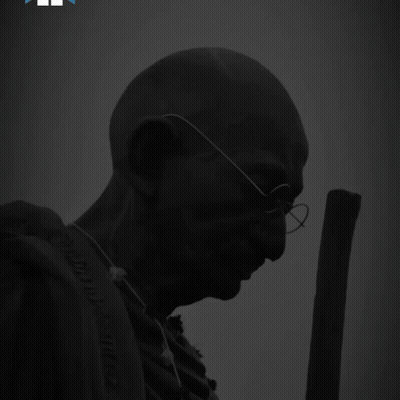 Gandhi Quote On Harmony GIF