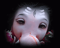Ganesh 3D Blinking GIF