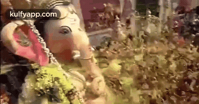 Ganesha Statue Happy Ganesh Chaturthi GIF