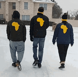 Gang Gang Friends Posing Together GIF