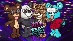 Gang Gang Killa Bears GIF