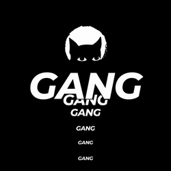 Gang Gang Text Animation GIF