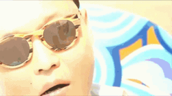 Gangnam Style Psy Singing Under The Sun GIF