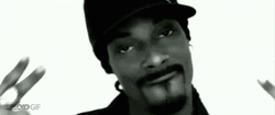 Gangsta Pose Snoop Dogg Black And White