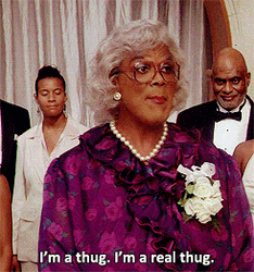 Gangsta Thug Life Grandma Tyler Perry GIF