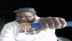 Gangster In Glasses Drop The Mic GIF