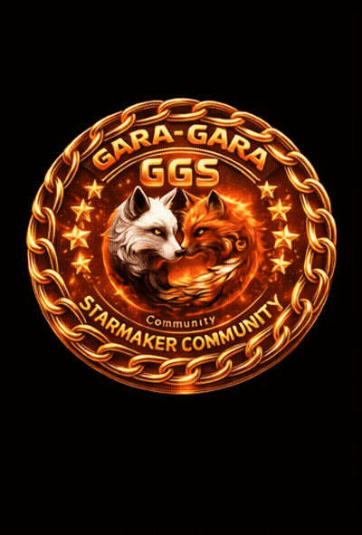 Gara Gara GGs Starmaker Community Logo GIF